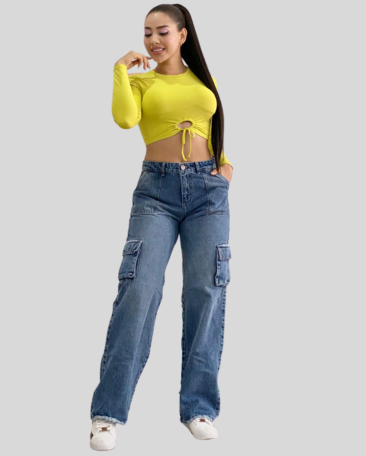 Ref: JC0023 Pantalon cargo.