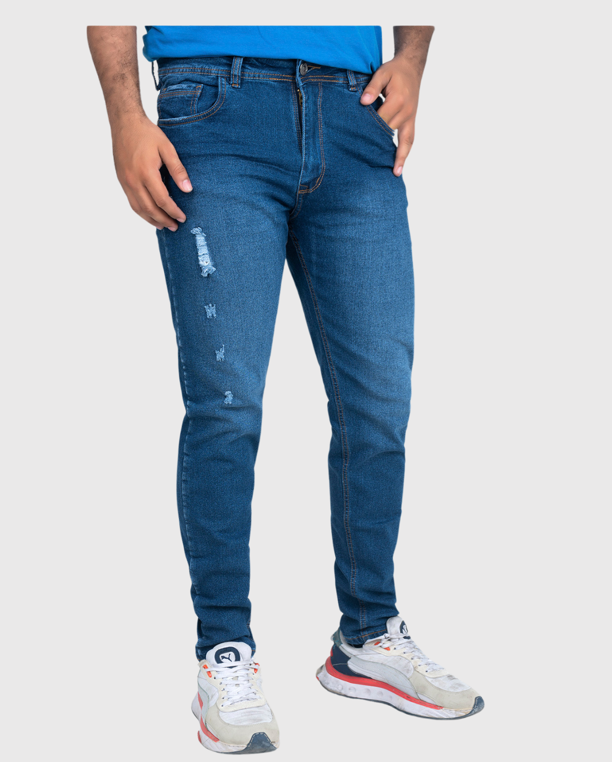 Ref: JGH-7072 Pantalón de Caballero Straigh fit stretch