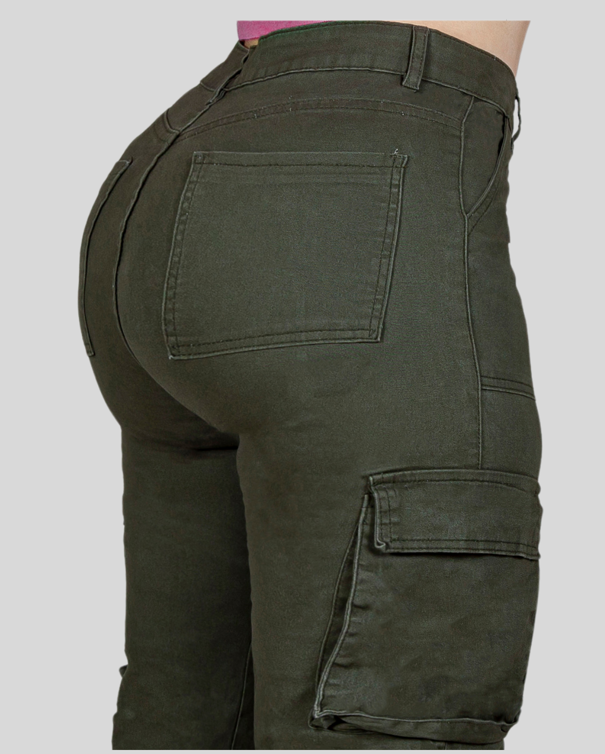 Ref: JC0016 Pantalón Cargo en stretch.