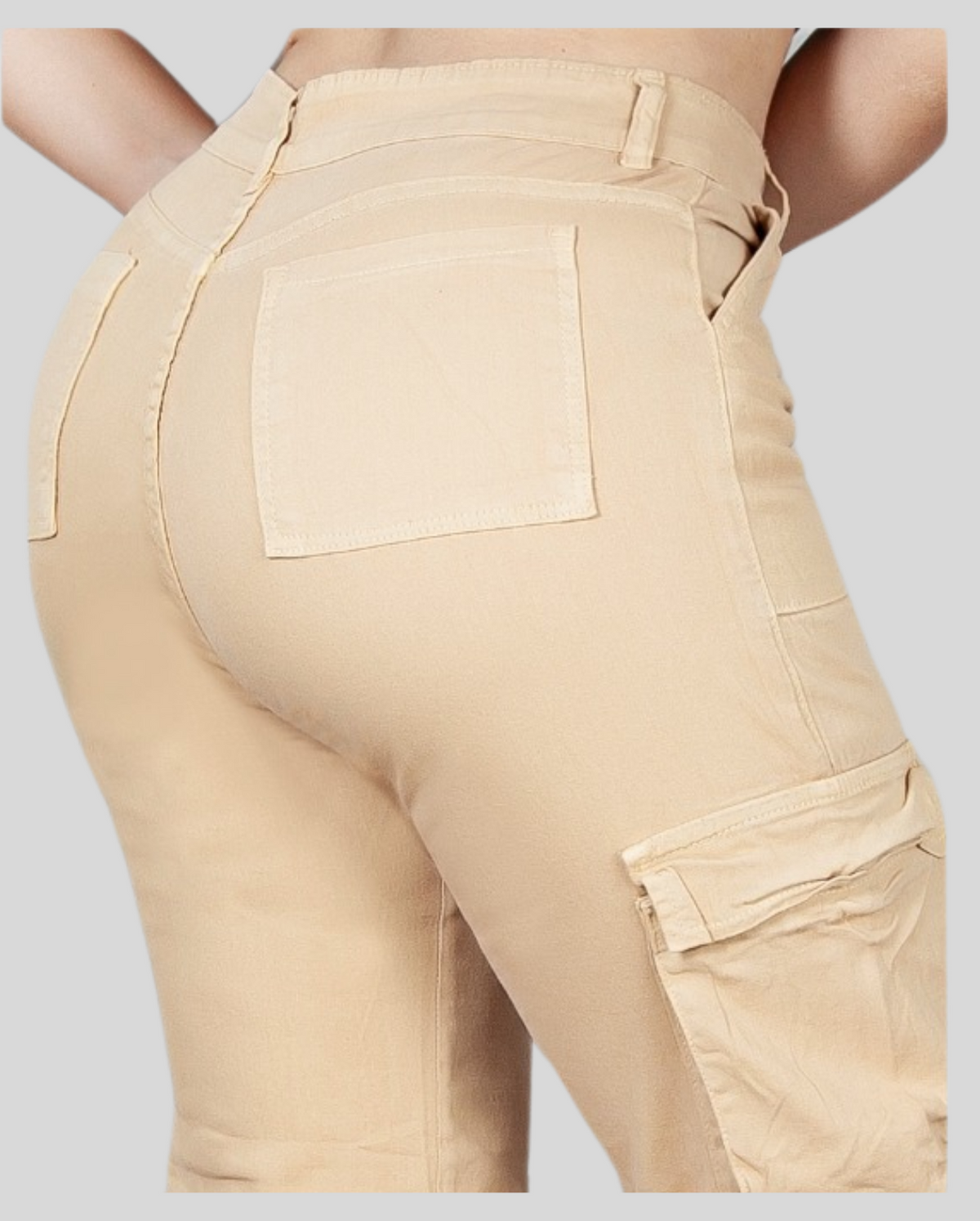 Ref: JC0017  pantalón Cargo en strech.