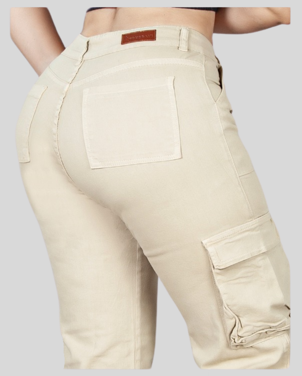 Ref: JC0015 Pantalón Cargo en stretch
