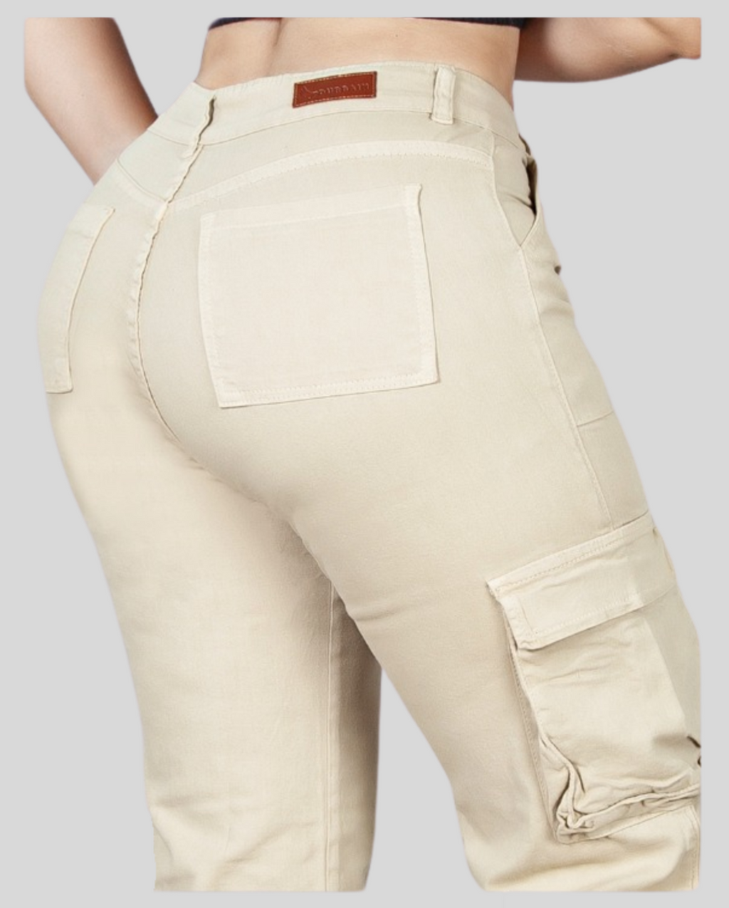Ref: JC0015 Pantalón Cargo en stretch