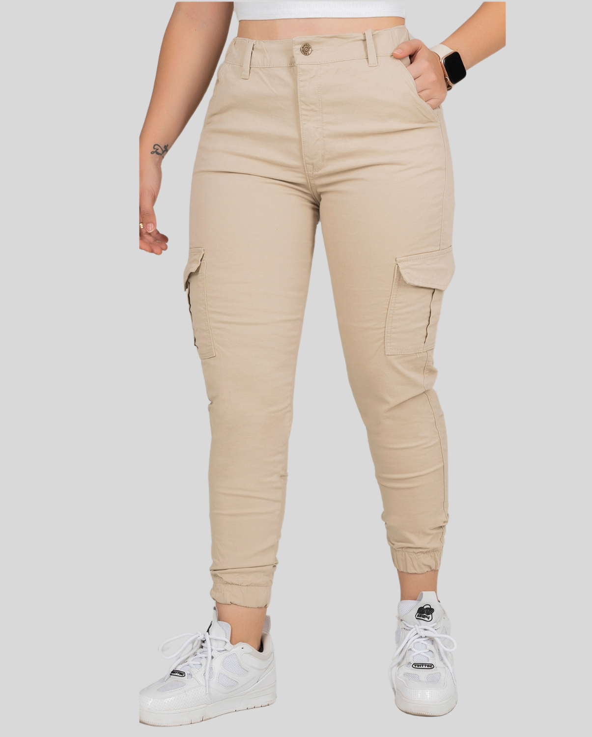 REF: JG-008 Jogger tipo cargo en strech