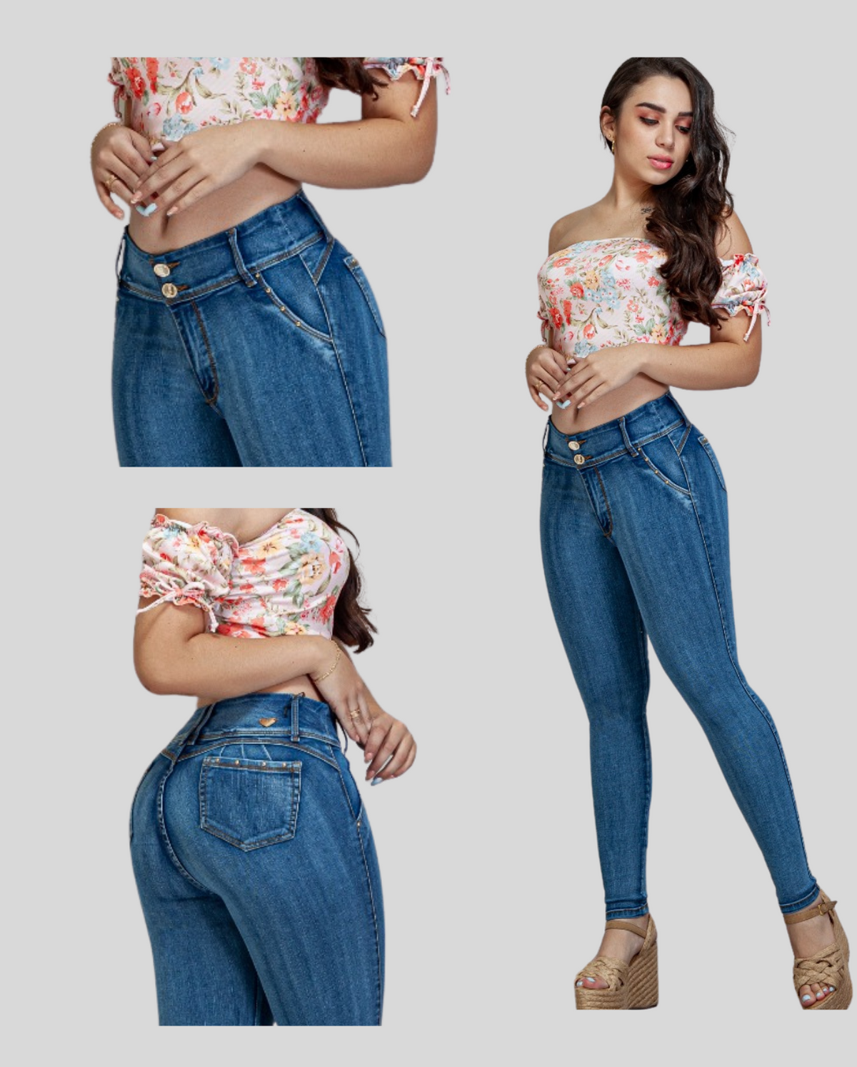 Ref: J-2246 Bella Pantalón skinny en stretch